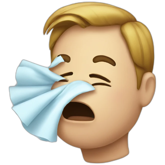 sneezing emoji