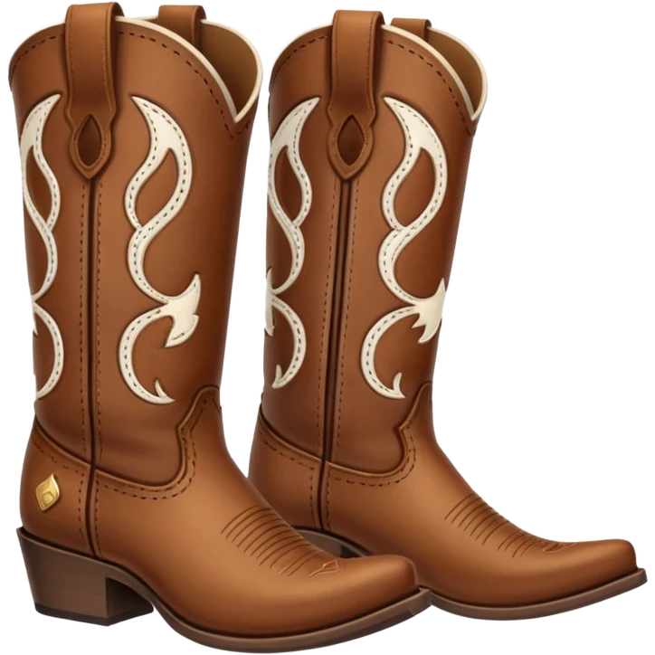 Cowboy boots emoji