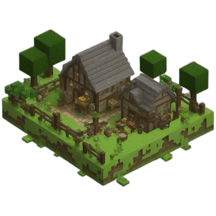 Village Minecraft emoji