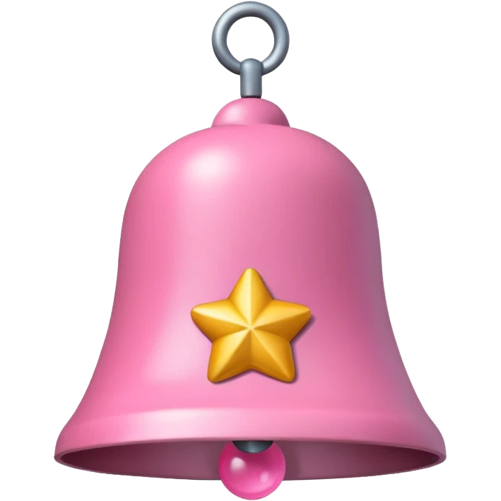 bell pink emoji