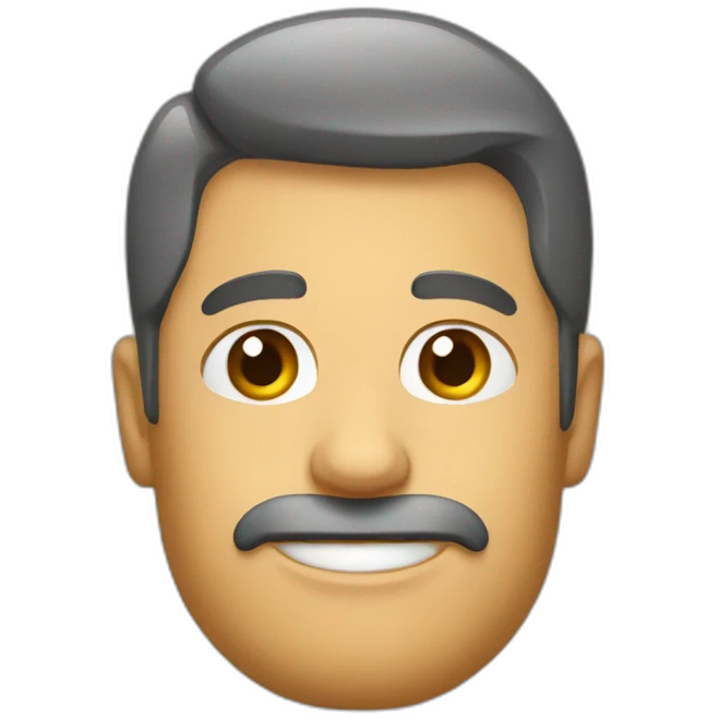 Homme avec une bière emoji