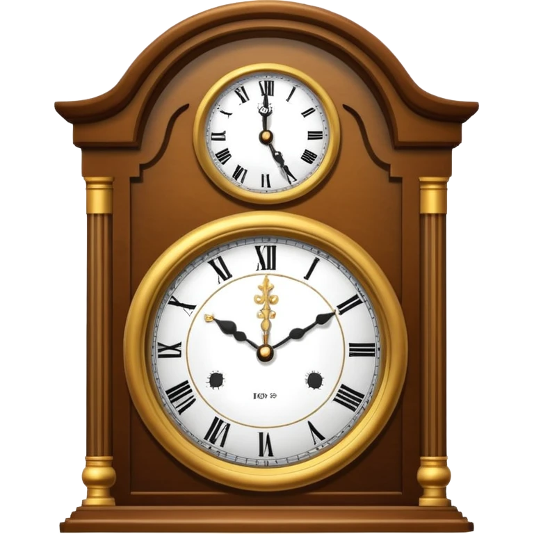 grandfather clock emoji