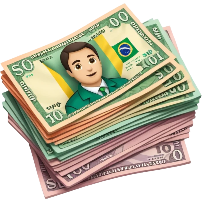 Brazilian money emoji