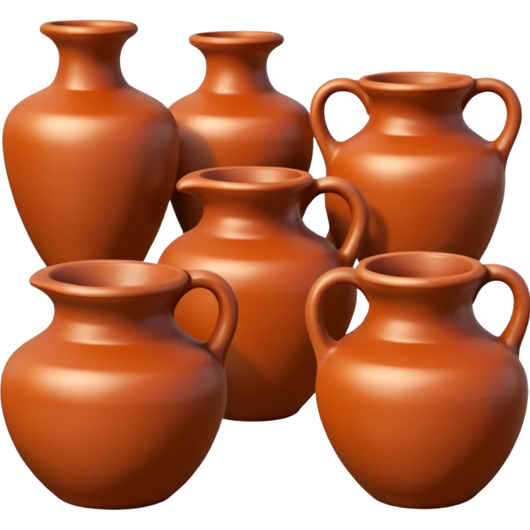 polished clay pottery emoji