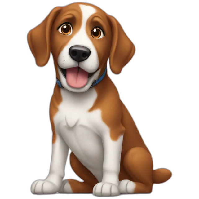 Are you there with a dog emoji