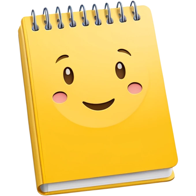 yellow booklet emoji