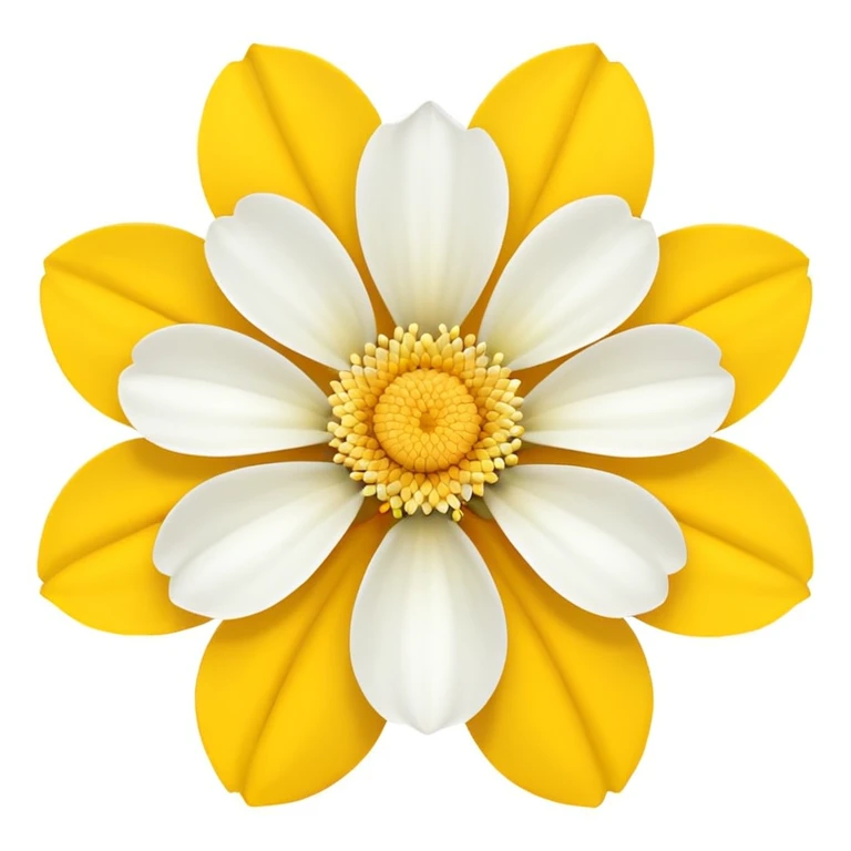 flower emoji with yellow center emoji