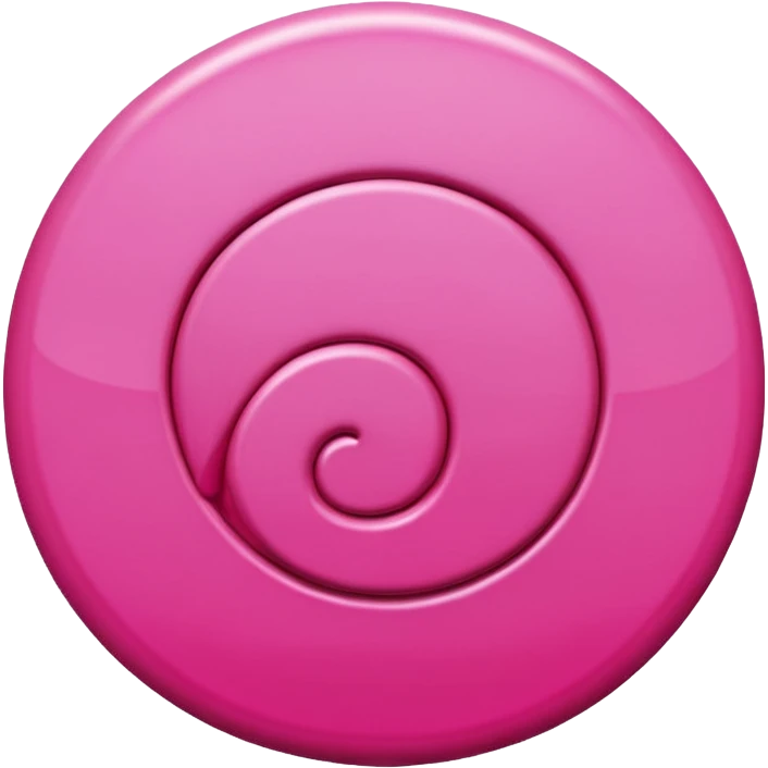 pink 3d Pinterest logo emoji