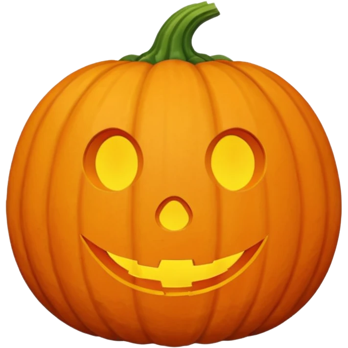 pumpkin without face emoji