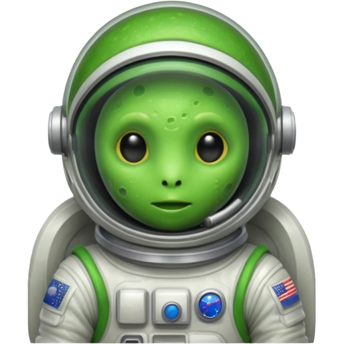 slime alien Astronaut emoji