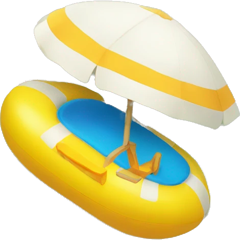 Beach toy emoji
