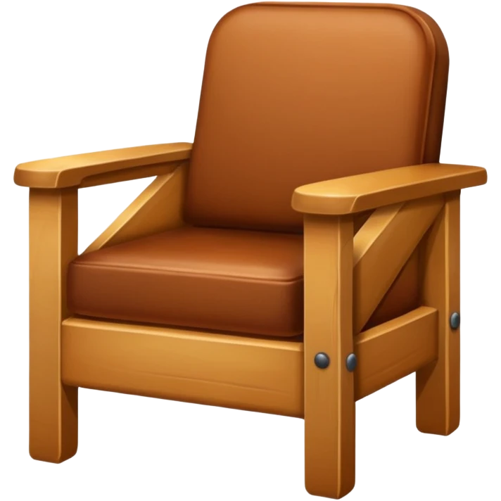 wooden chair emoji