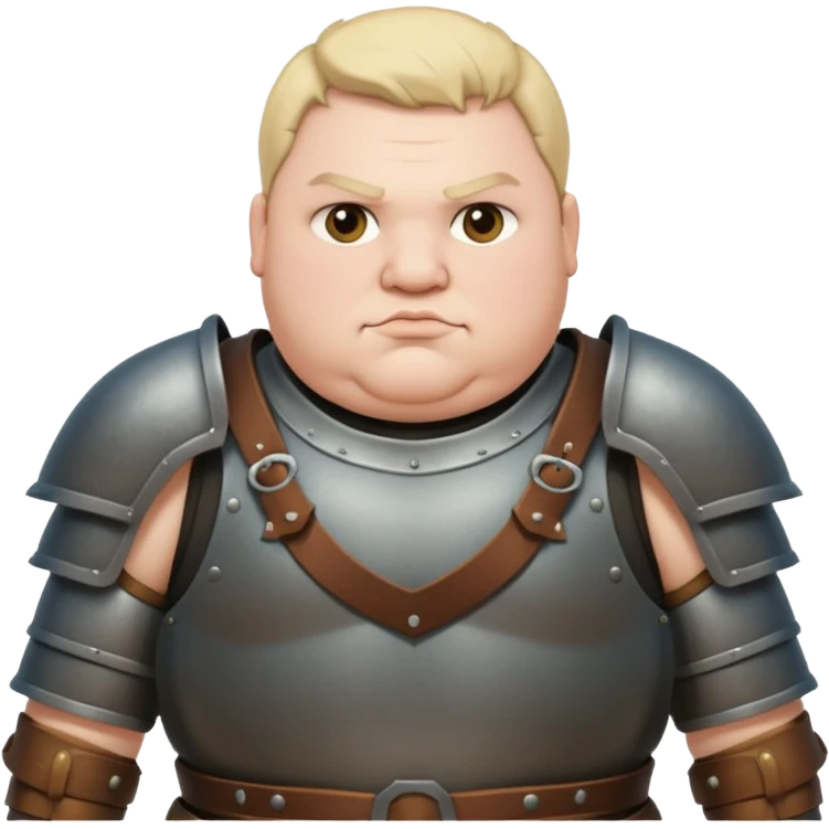 Warrior obese  emoji