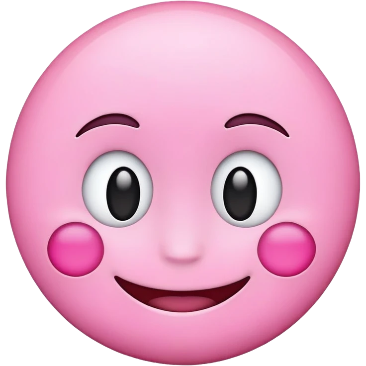 emoji pink face emoji