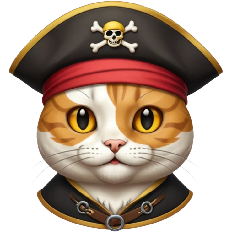pirate cat emoji