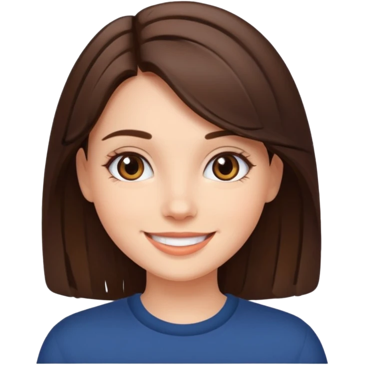 GIRL INFLUENCER BRUNETTE emoji
