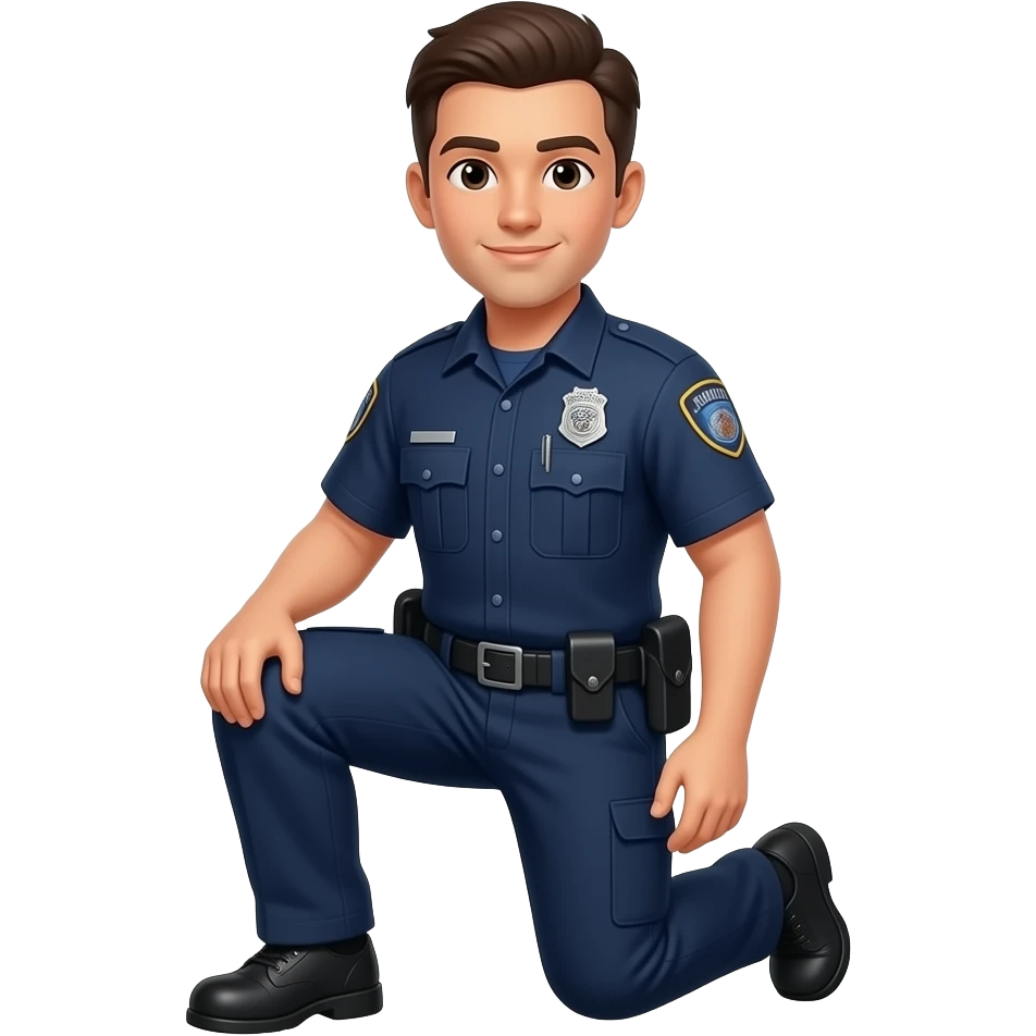 paramedic kneel emoji