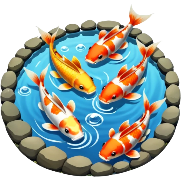 Koi Pond emoji