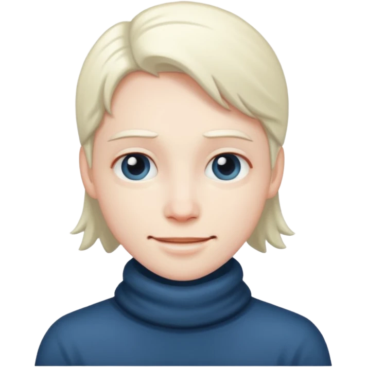 Cold smile face emoji