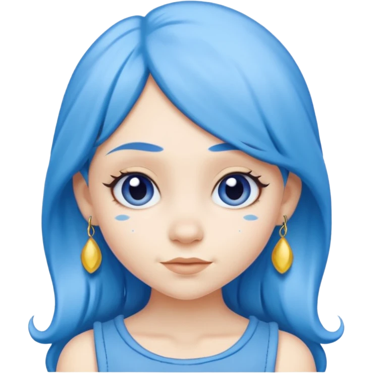 Smurfette emoji