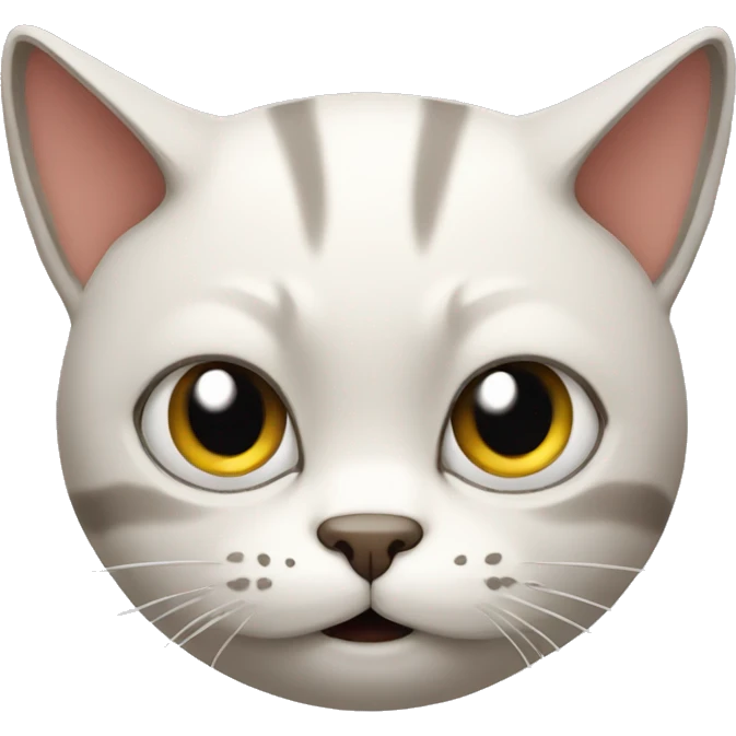 Cat mad face emoji