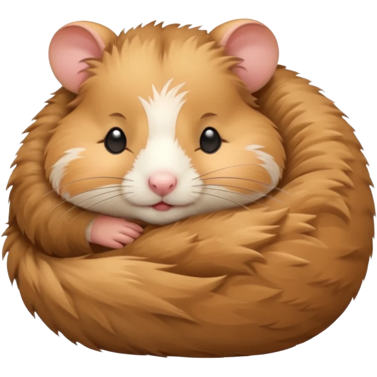 hamster sleeping emoji
