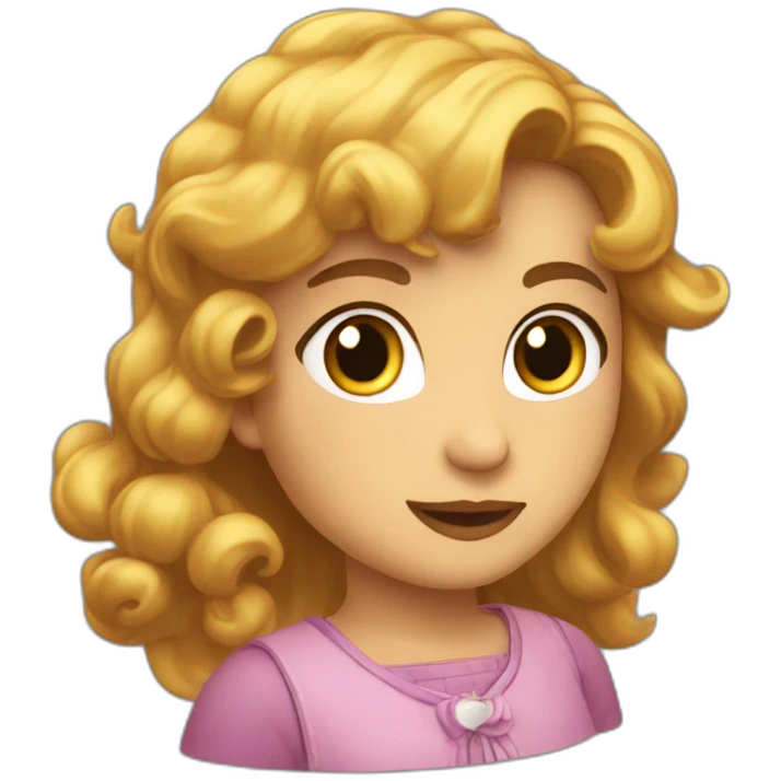 Lena rêve d'étoiles emoji