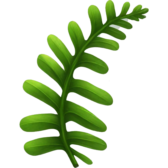 pine leaf emoji