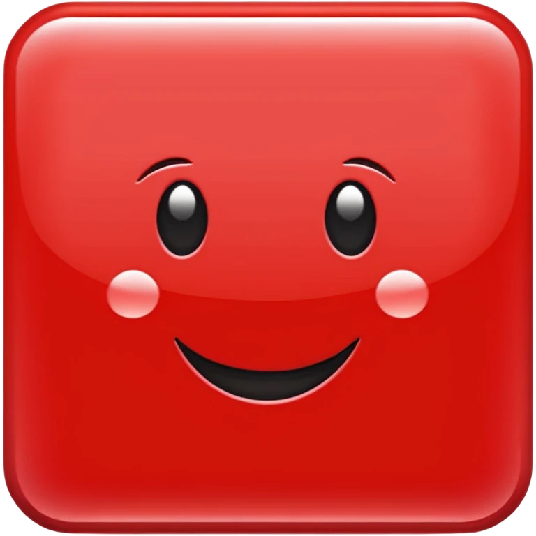 크기 80*80px의 red color rectangular emoji