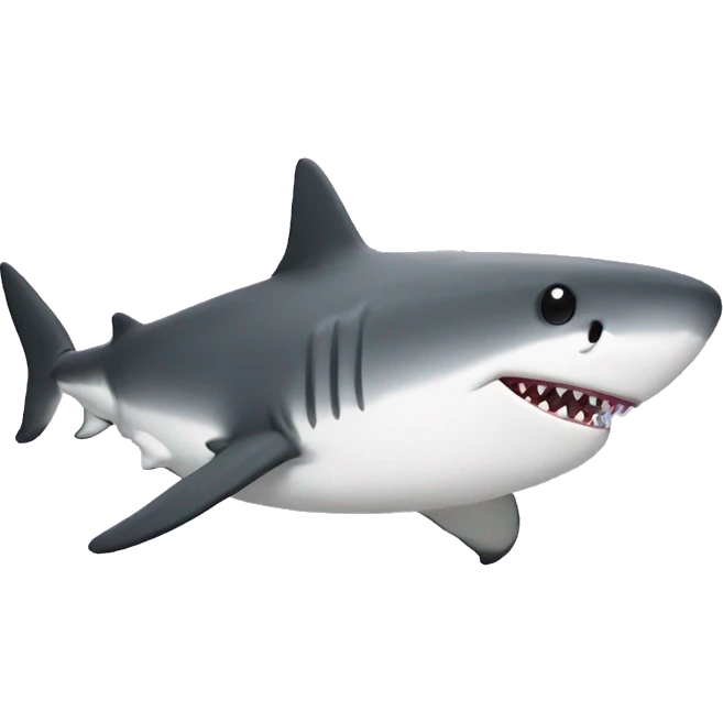 super duper ultra fat shark emoji