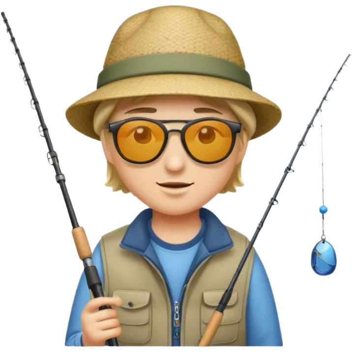 fishing outside emoji