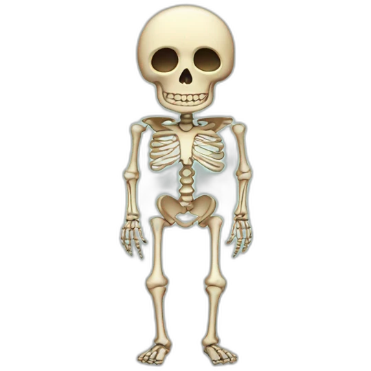 skeleton emoji