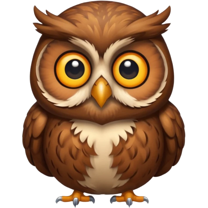 fat owl emoji