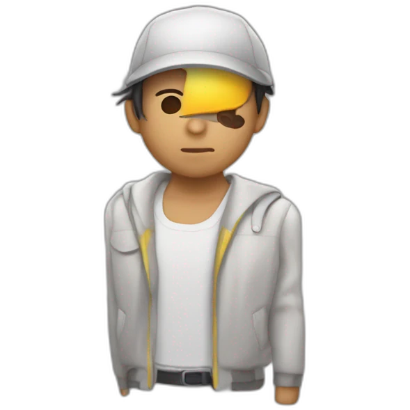 persona tiene calor suda emoji