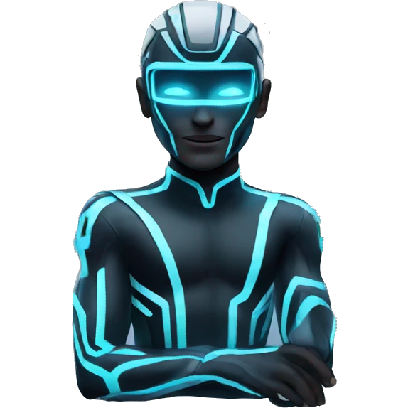 tron with boxes emoji