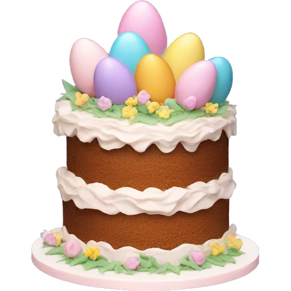 Easter cake emoji