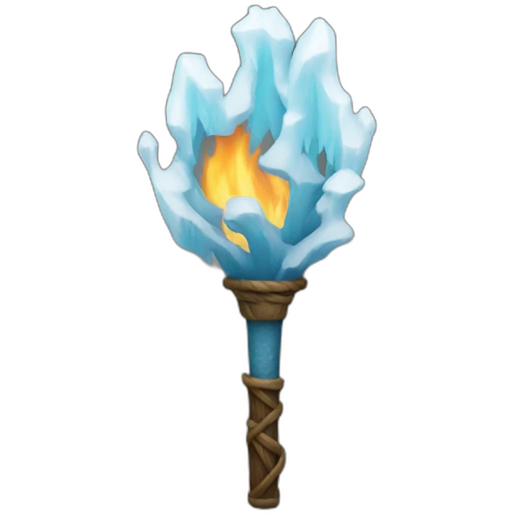 frozen-torch emoji
