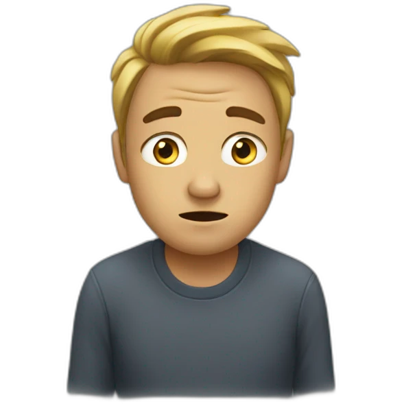 Dépression emoji