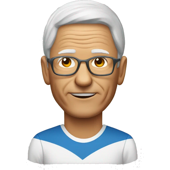 65yo man tennis emoji