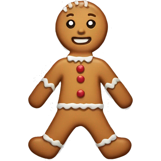 Ginger bread cookie emoji