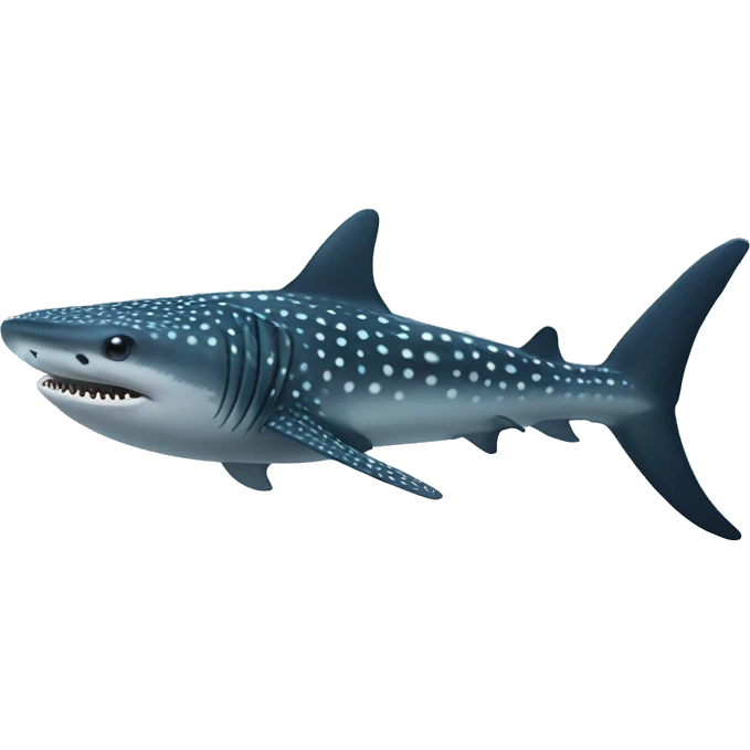 Whale shark emoji
