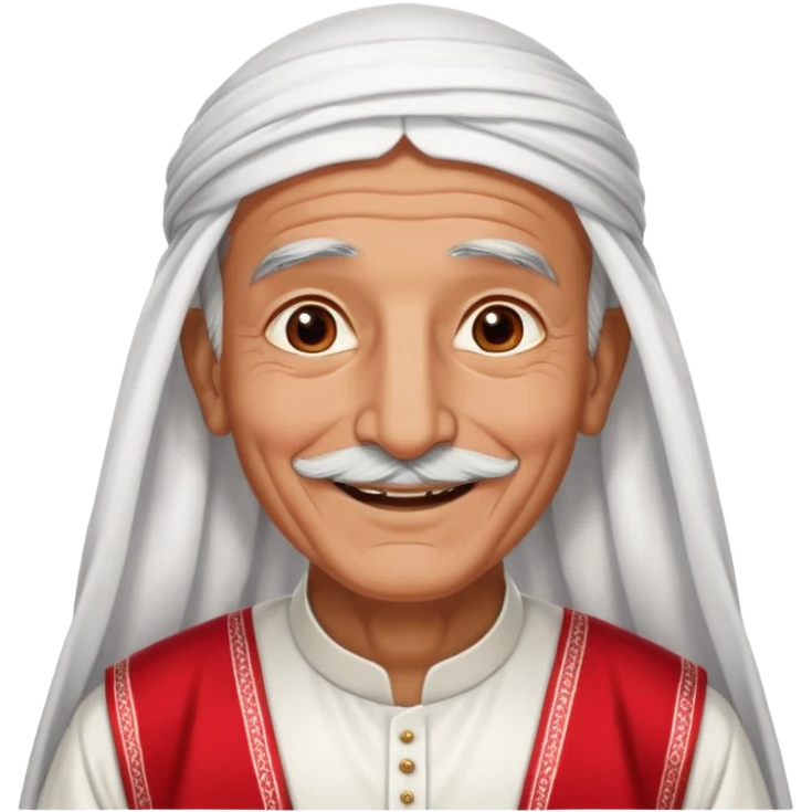 i want an old UAE grandfather wearing the tradtiitonal cloths emoji