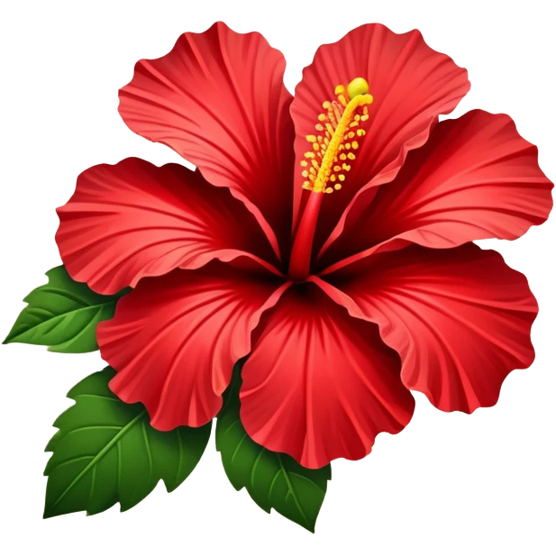 Hibiscus  emoji