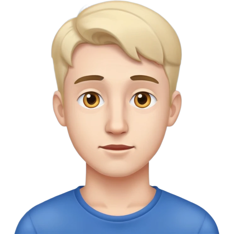 young man hearing impairment emoji