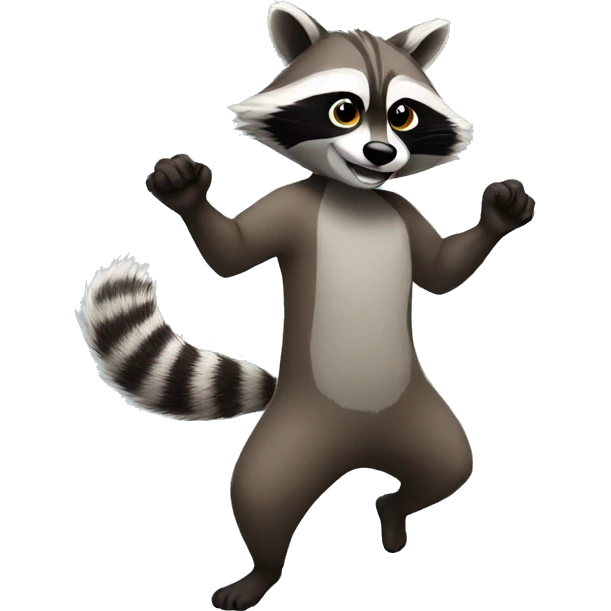 racoon dance emoji