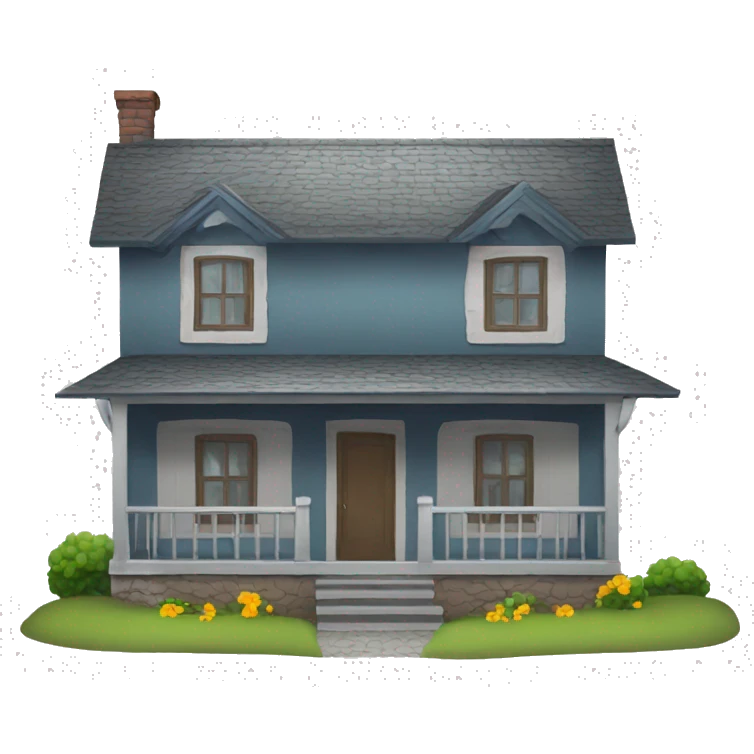 Ugly house emoji