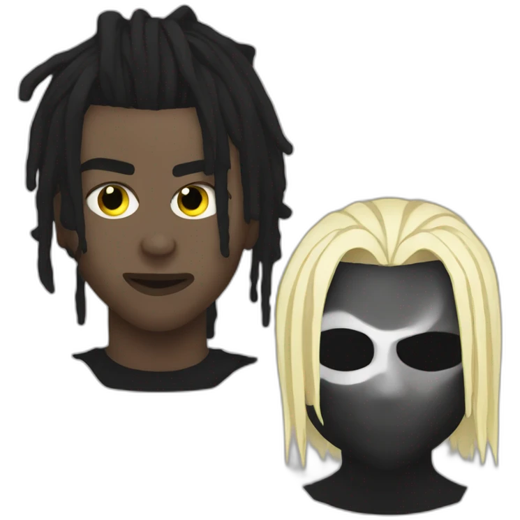 Scarlxrd and ghostemane  emoji