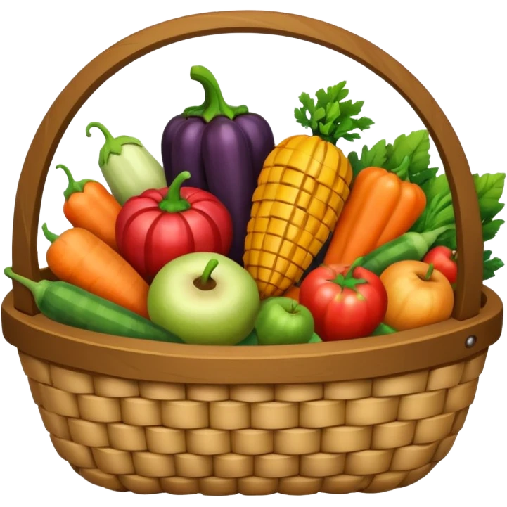 harvest basket emoji