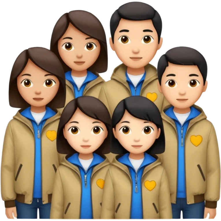 make BTS doing 67 emoji