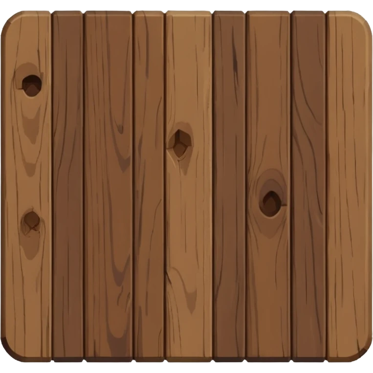 „single wood plank emoji, pixel art,256x256“
 emoji